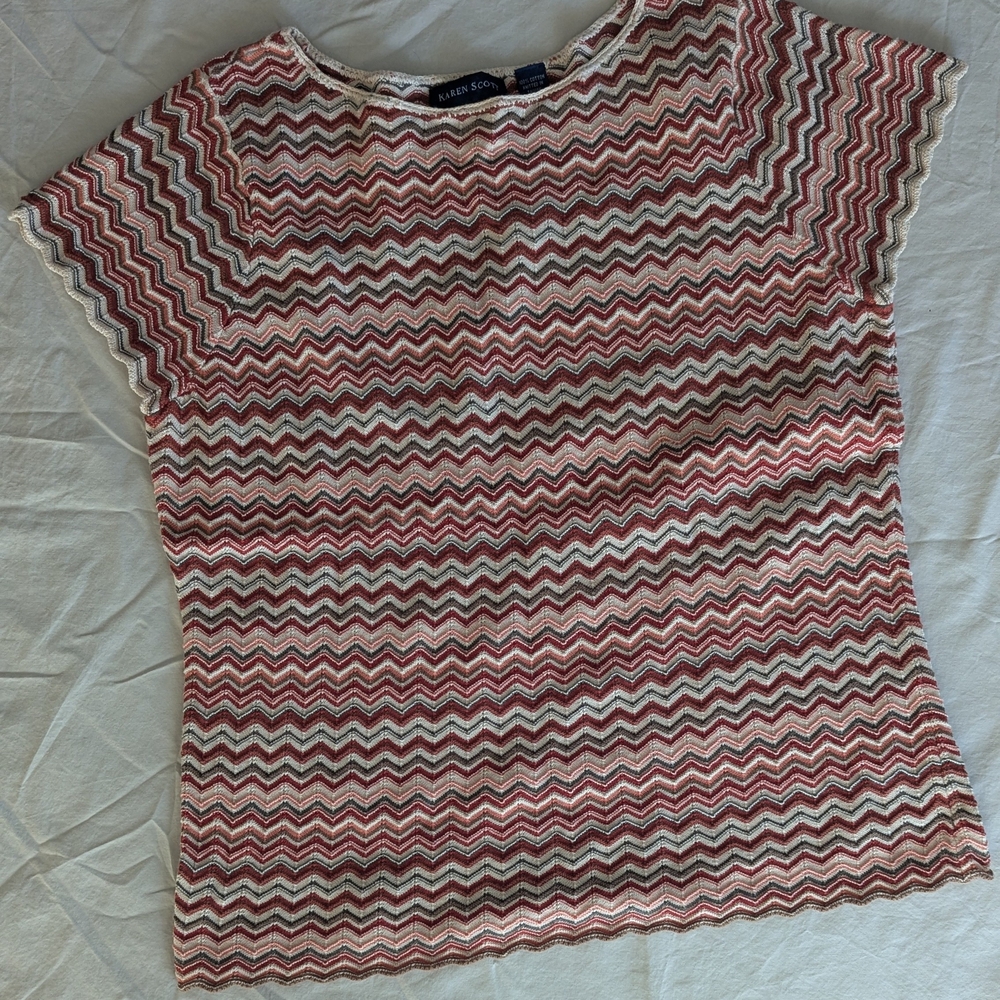 Women's Zigzag Pattern Top